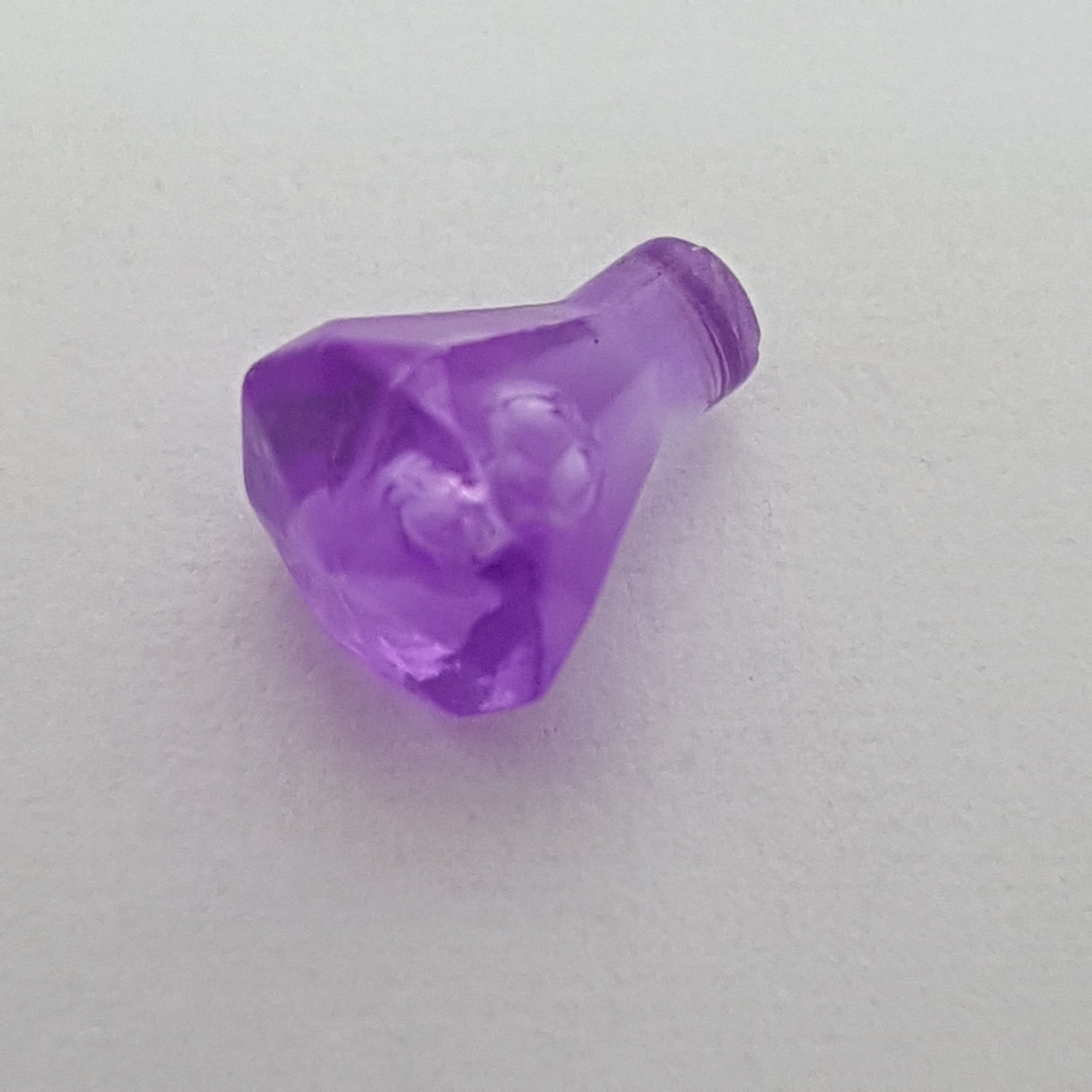 NEU Diamant 1 x 1 Juwel 24 Facetten transparent lila