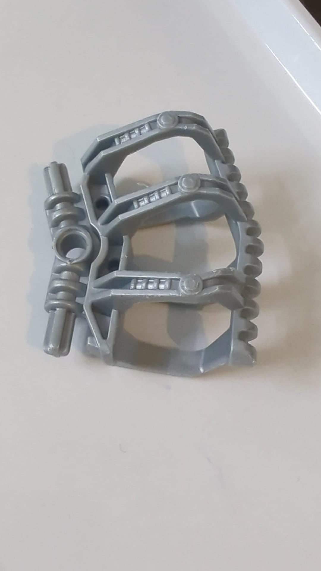 Bionicle Zamor Kugelhalter pearl hellgrau