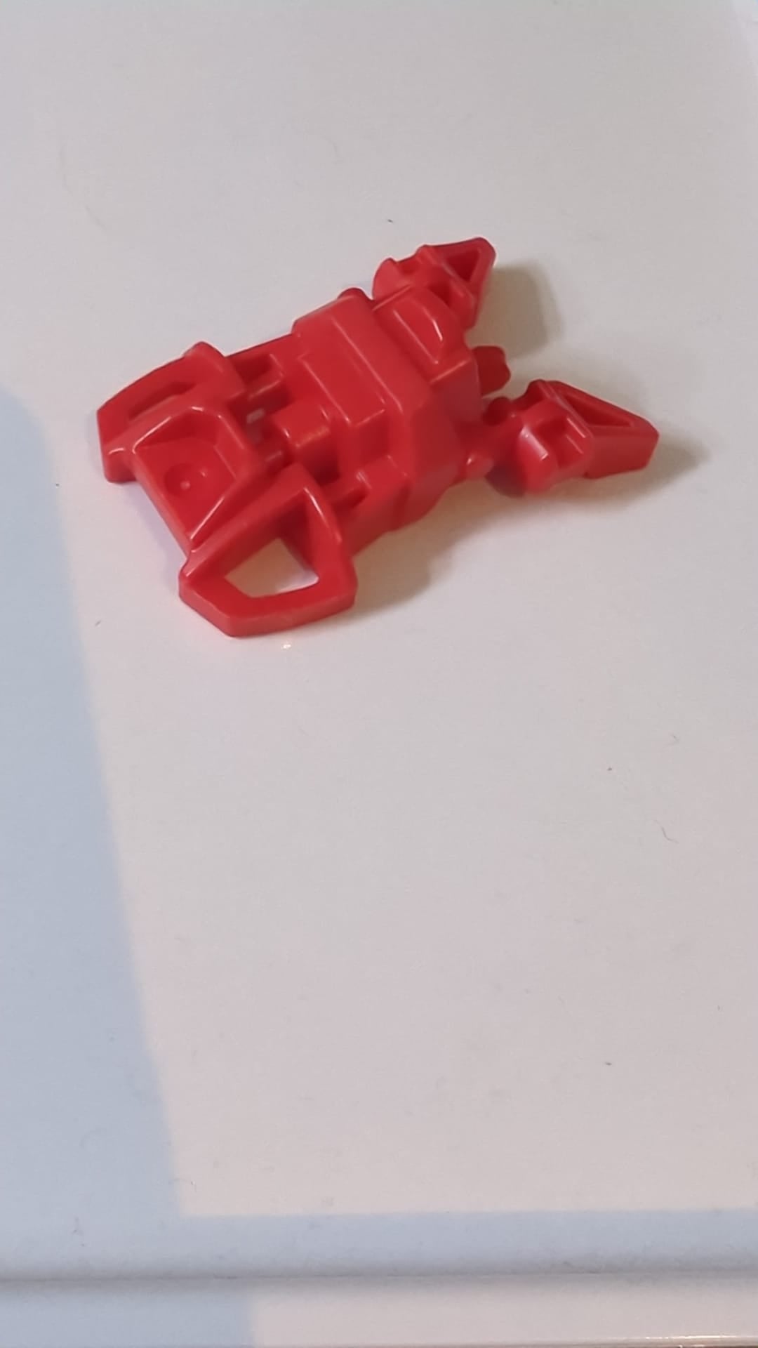Bionicle Fuß klein mit Achsenverbinder rot