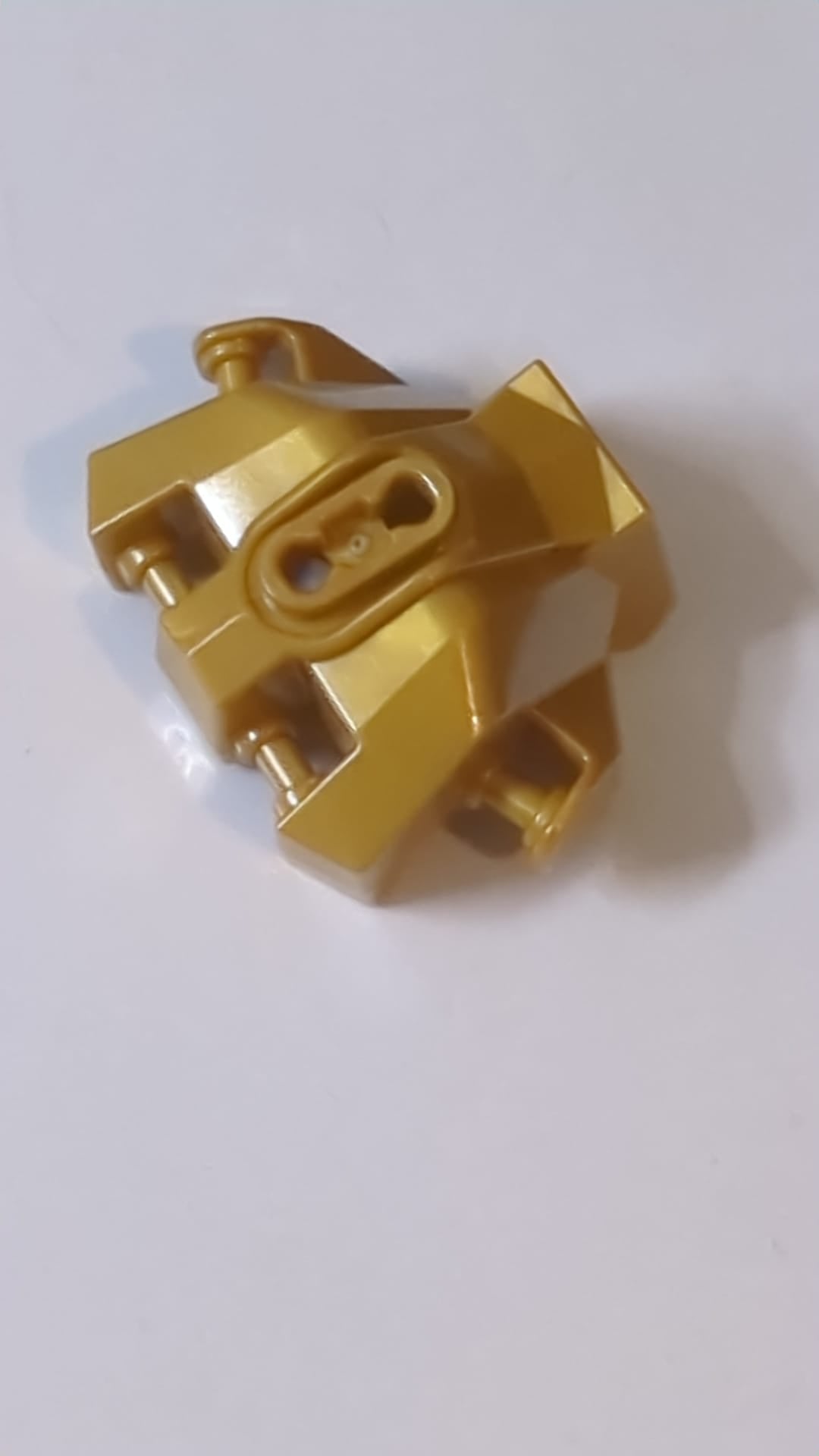 Hero Factory Handrüstung mit Griffen für Clips pearlgold
