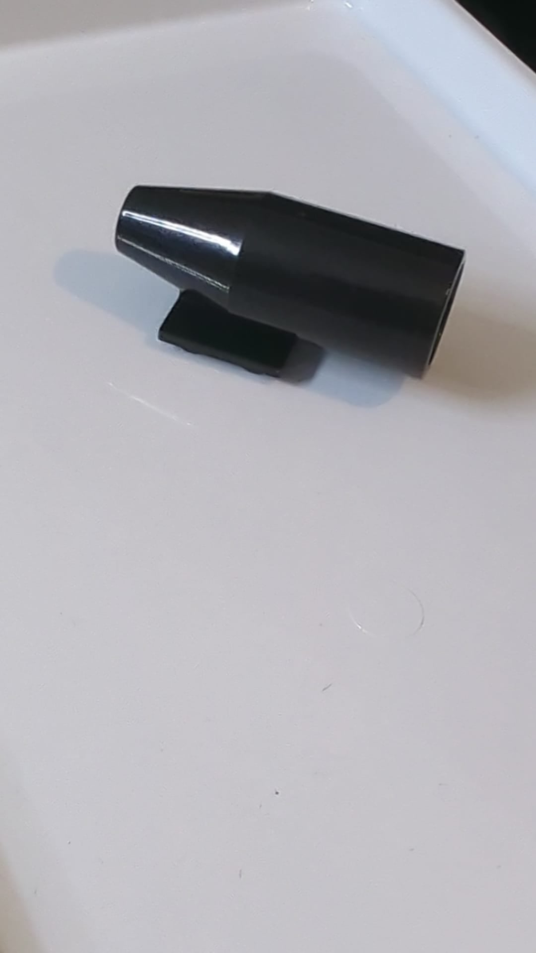 2x2 Motor, glatt, groß, dünne Deckplatte schwarz