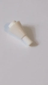 1x1 Kegel umgedreht mit Stange weiß