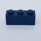 NEU Stein 1 x 3 dunkelblau