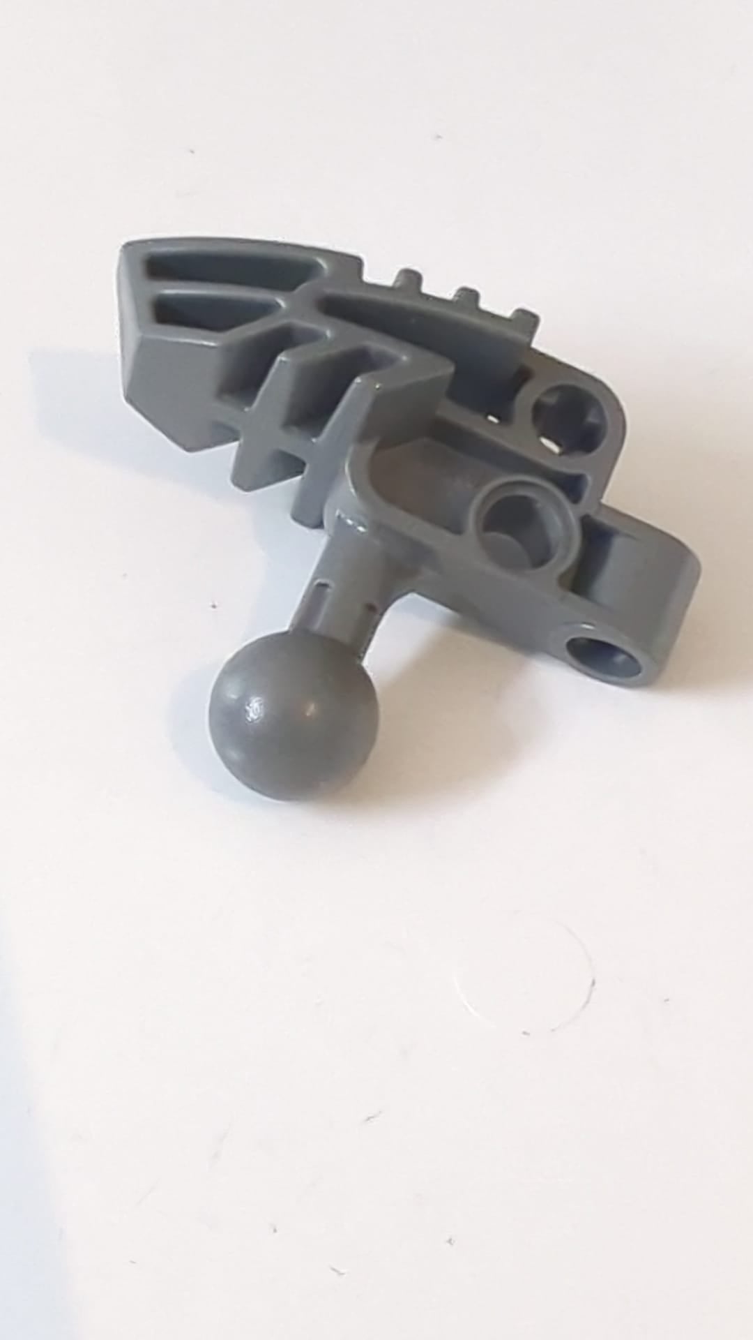 Bionicle-Kopf-Verbindungsblock (Vahki) neudunkelgrau