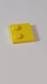 2x2 Fliese modifiziert mit Noppen am Rand gelb