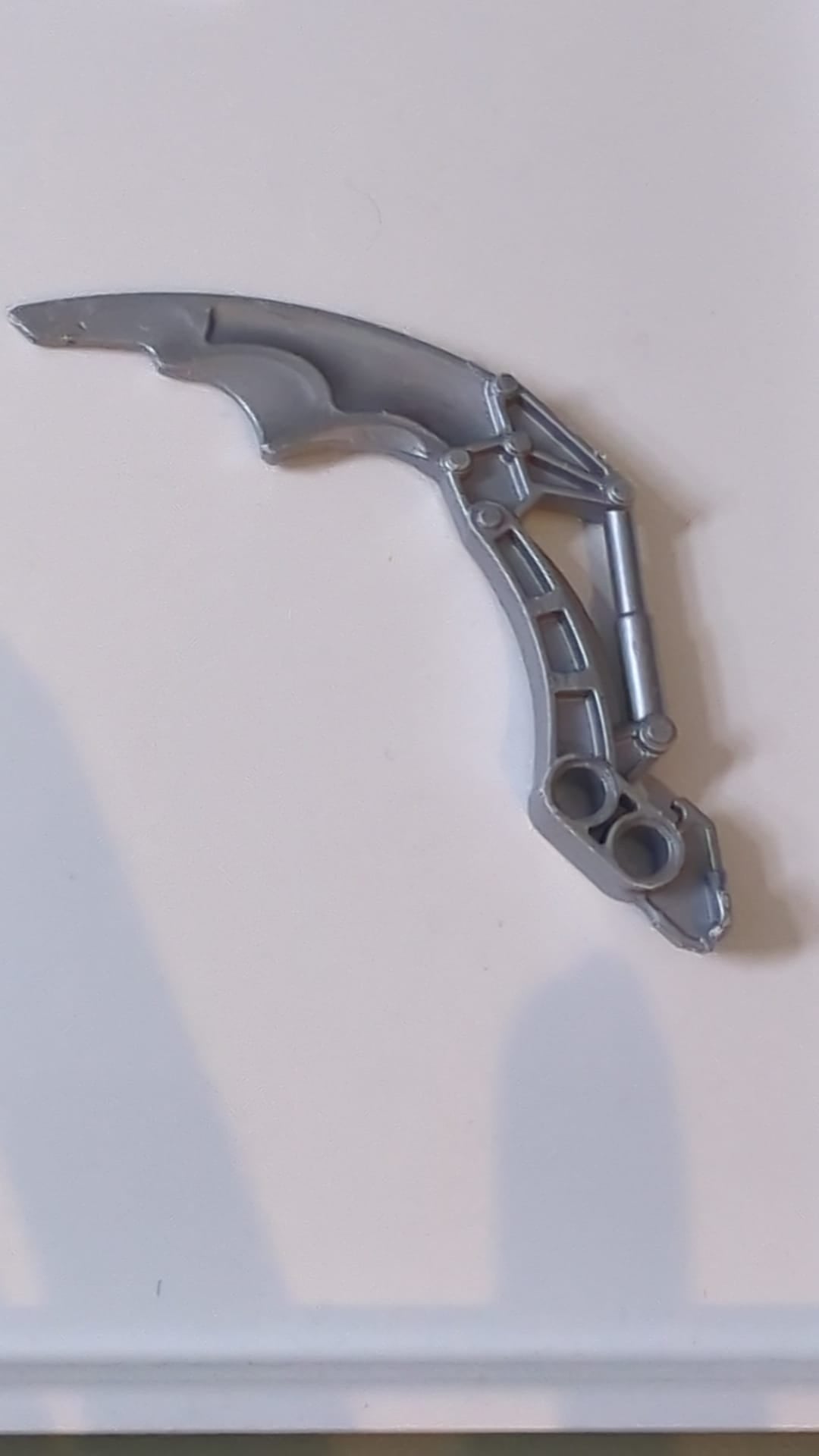 Hero Factory Waffe, Winkelklinge pearlsilber