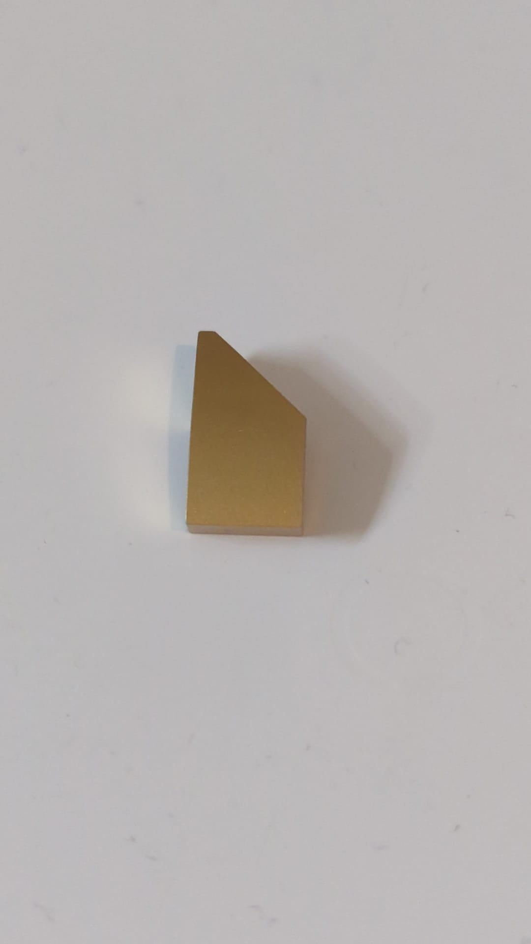 2x1x2/3 Keil Rechts goldmetallic