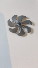 Propeller, 7 Blätter, 6 Zoll Durchmesser pearlsilber
