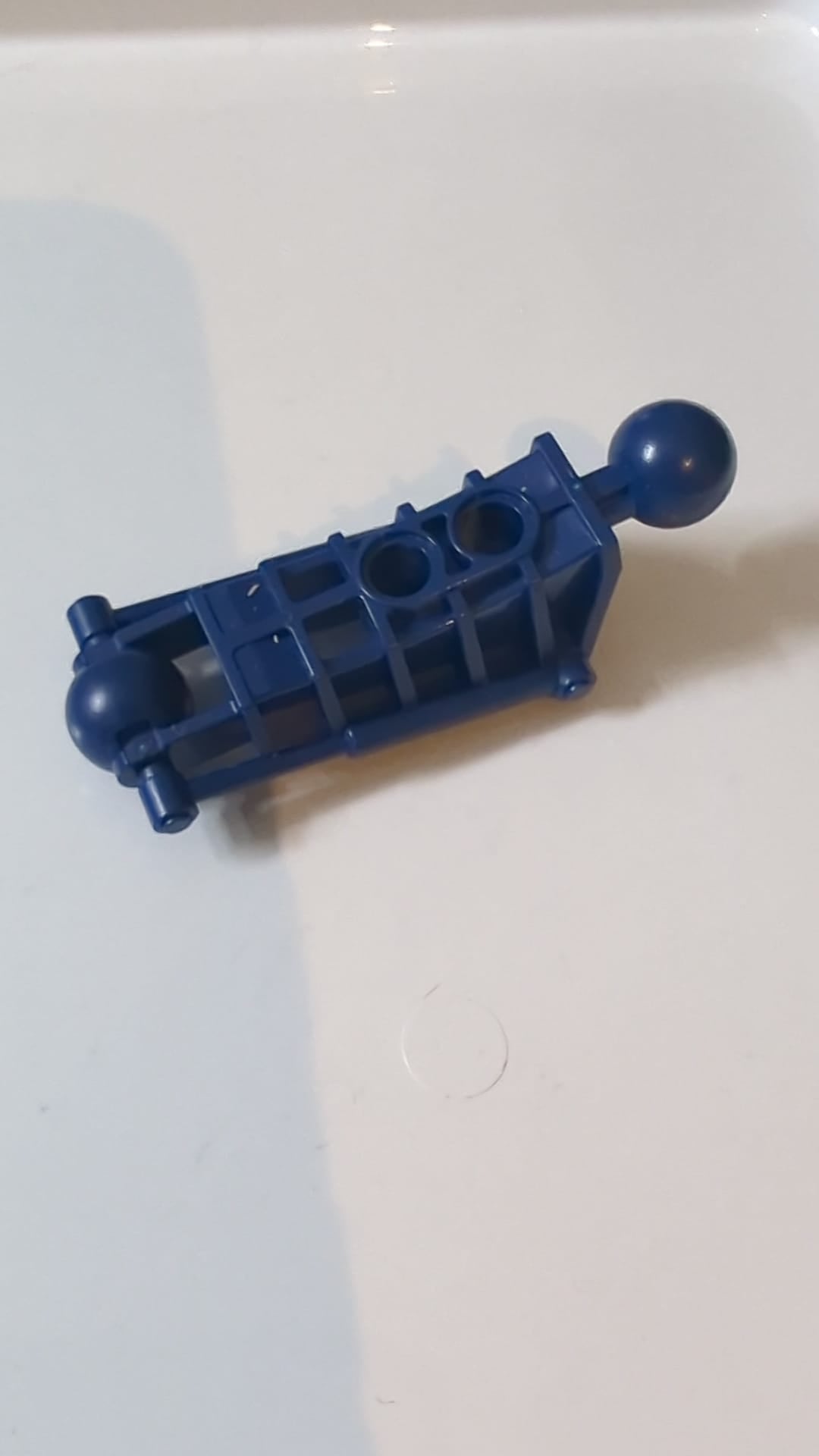 Bionicle Piraka Beinunterteil mit 2 Kugelgelenken dunkelblau