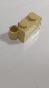 1x4 Scharnierstein Unterteil BASIS Drehgelenk beige