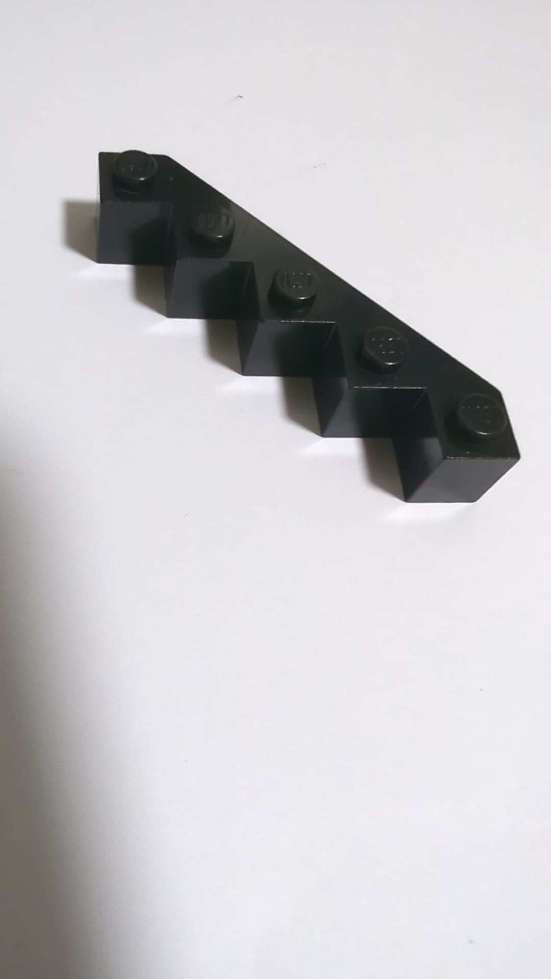 5x5 Eckstein facettiert schwarz