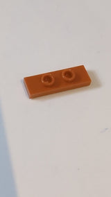 1x3 Platte, modifiziert mit 2 Bolzen „Doppelbrücke“ dunkelorange
