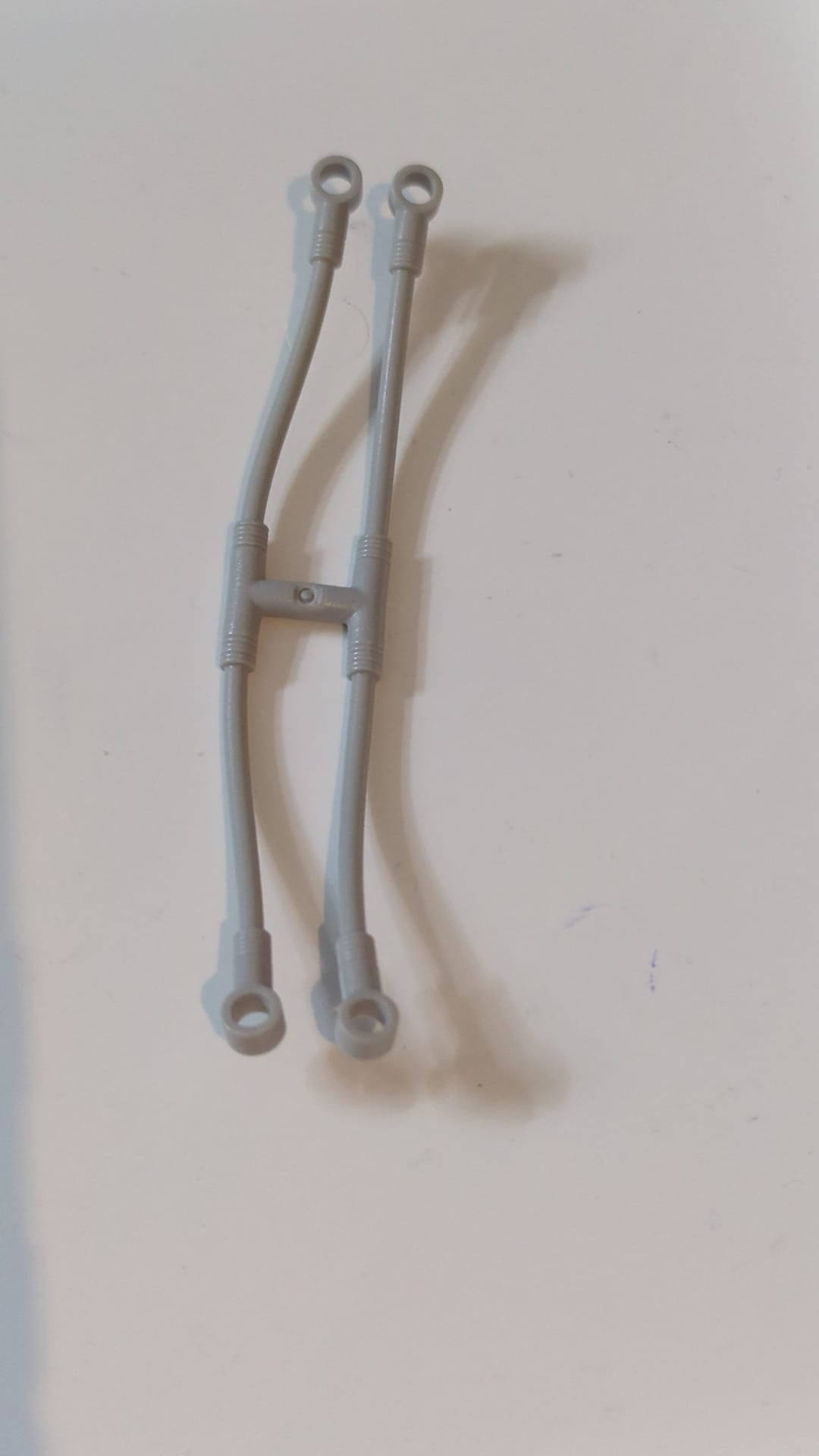 Minifigur, flexibler Besteckhalter neuhellgrau