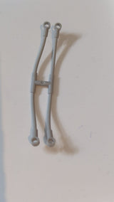 Minifigur, flexibler Besteckhalter neuhellgrau