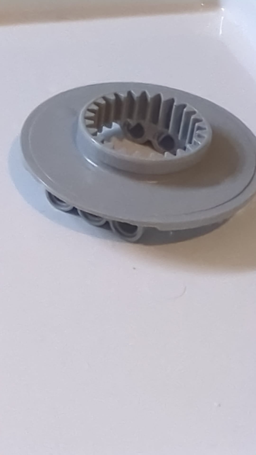 Technic Plattenspieler 56 Zähne, Basis neuhellgrau