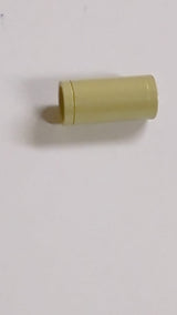 Pinverbinder rund ohne Slot beige tan