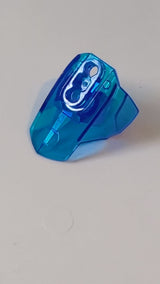 Hero Factory Rüstung mit Kugelgelenk - Größe 4 transparent dunkelblau (blau)