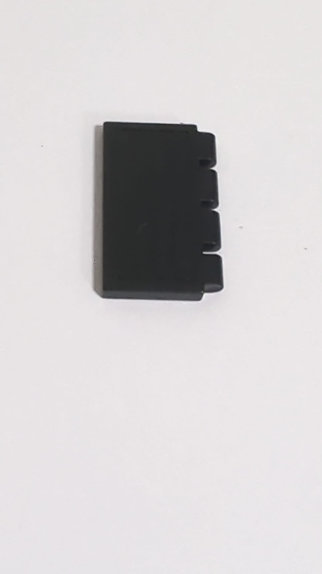 2x4 Klappe / Tür für Zug schwarz