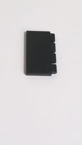 2x4 Klappe / Tür für Zug schwarz