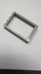 1x4x5 Fenster mit soliden Noppen hellgrau