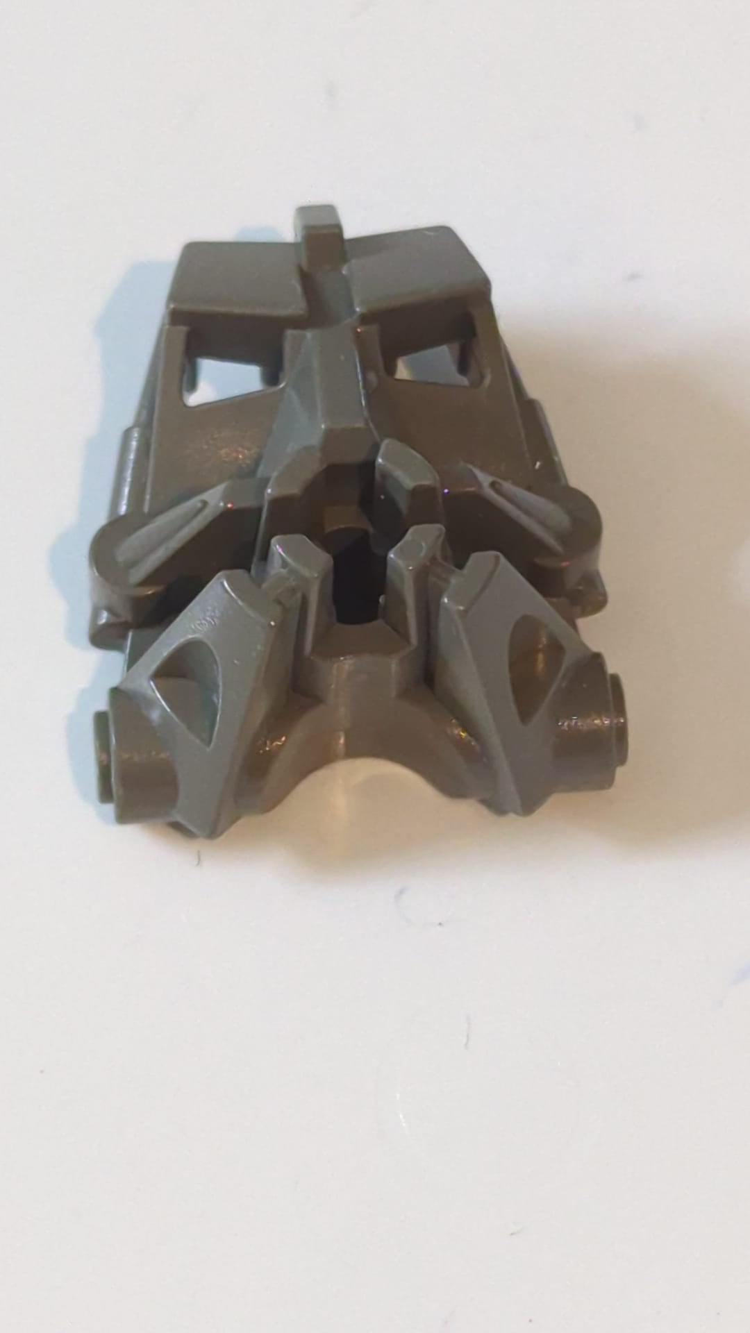 3x4x1 2/3 Bionicle-Kopf-Verbindungsblock altdunkelgrau
