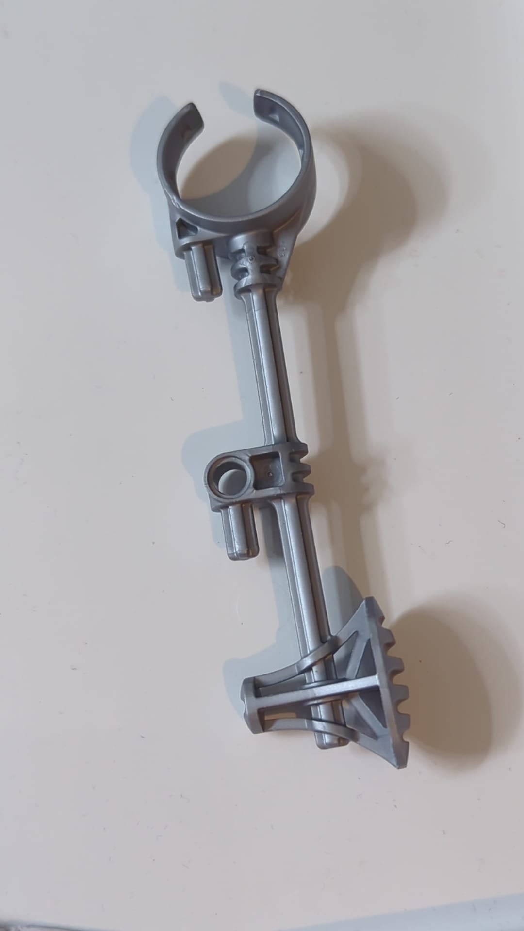 Bionicle Matoran Kolhii Stick pearl hellgrau