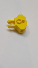 1x2 Scharnier mit 2 Fingern und Kugelgelenk gelb
