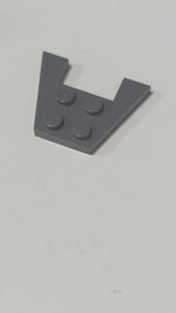 3x4 Keilplatte ohne Noppenkerben neudunkelgrau