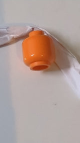 Minifigur Kopf "einfach" (ohne Gesicht) orange