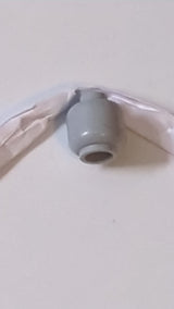 Minifigur Kopf "einfach" (ohne Gesicht) neuhellgrau