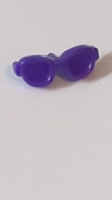 Friends Accessoires Brille, ovale Form mit kleinem Stift lila