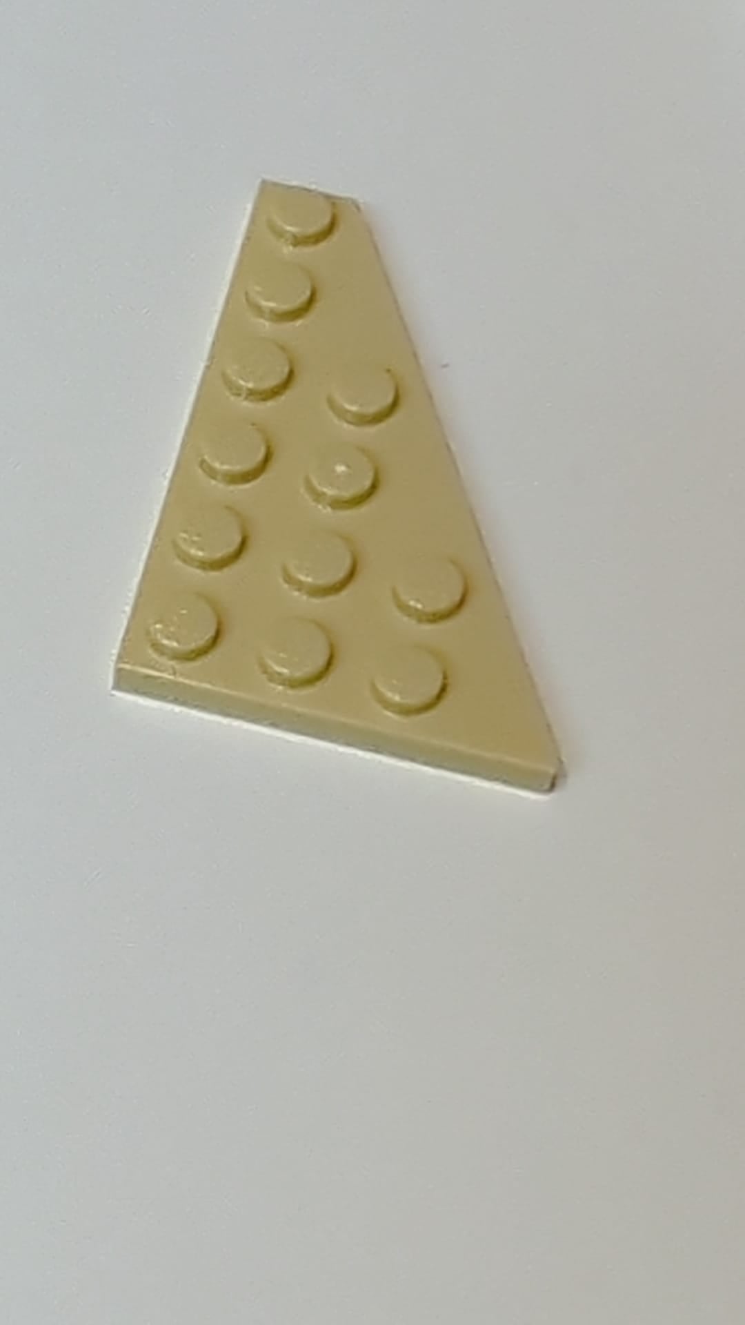 NEU 6 x 4 Keil, Platte rechts beige