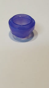 NEU 2 x 2 Felsrocken unten Satin Transparent Purple