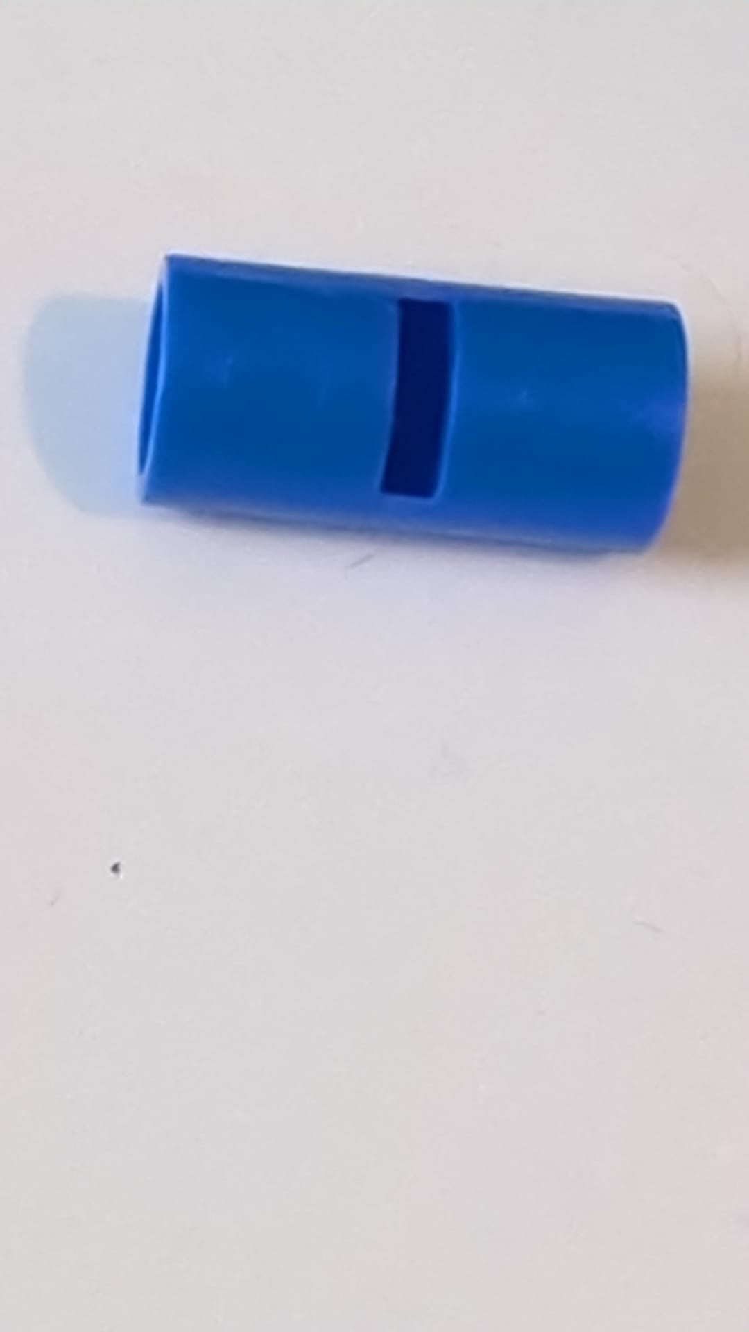 Technic, Stiftverbinder rund 2L mit Schlitz "Stiftverbinder rund" blau