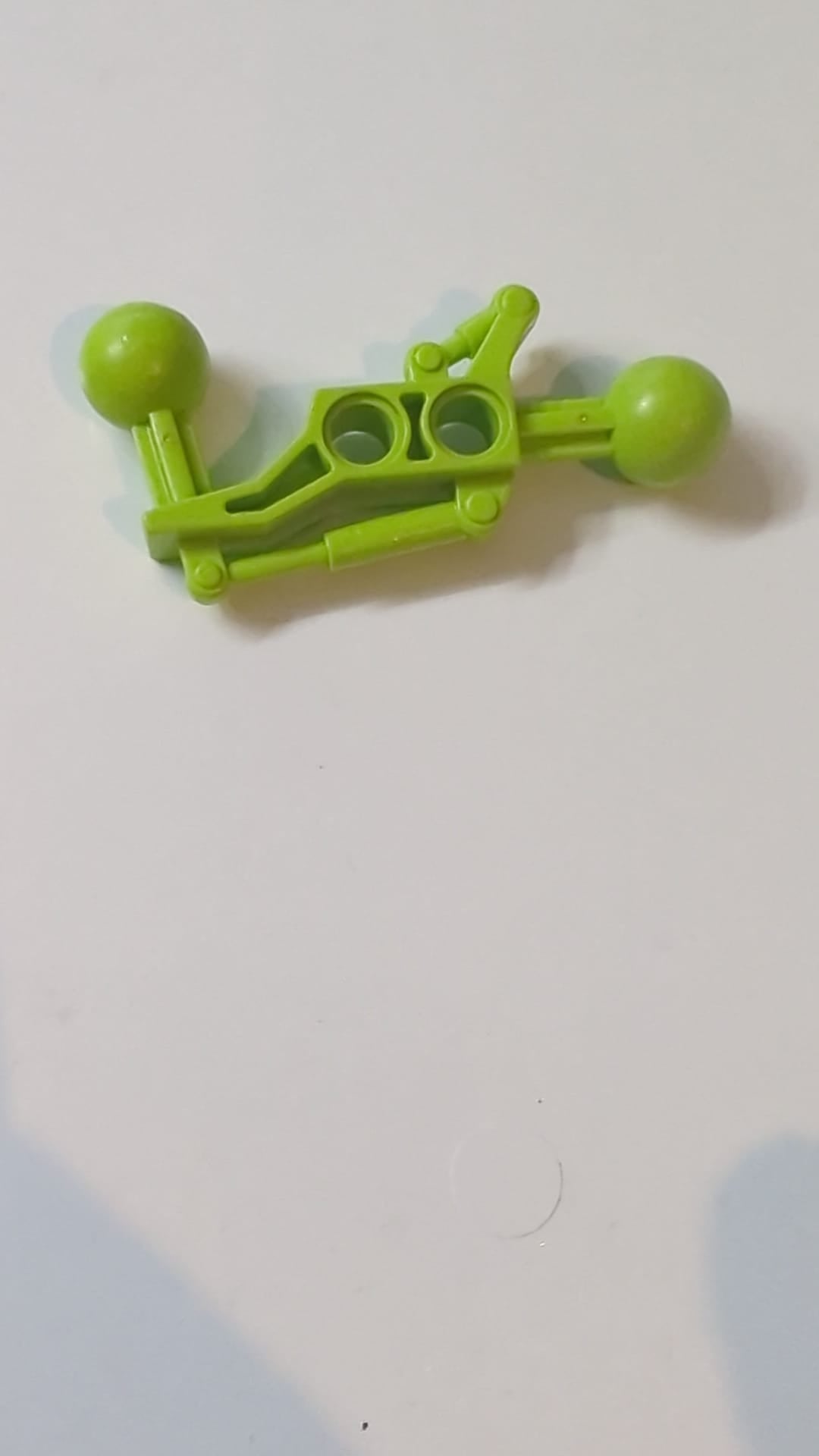 2x7 Technic Kugelgelenk mit 2 Kugelgelenken lindgrün
