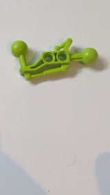 2x7 Technic Kugelgelenk mit 2 Kugelgelenken lindgrün