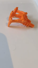 Bionicle-Klaue mit Achse orange