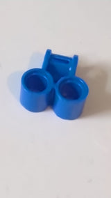 Technic, Achsen- und Stiftverbinder, senkrecht, doppelt blau