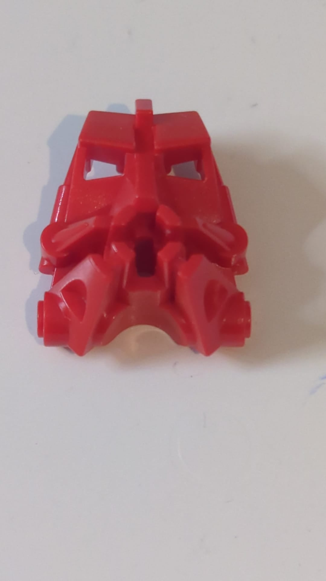 3x4x1 2/3 Bionicle-Kopf-Verbindungsblock rot