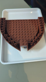 16x13x2 Boot, Rumpfziegel neubraun