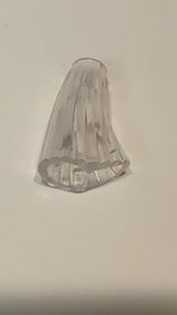 NEU Minifigur-Zubehör: Besen mit Borsten und Noppenaufnahme transparent weiß
