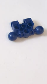 Bionicle Vahki Torso Unterteil mit 2 Kugelgelenken und 4 Stiftlöchern dunkelblau
