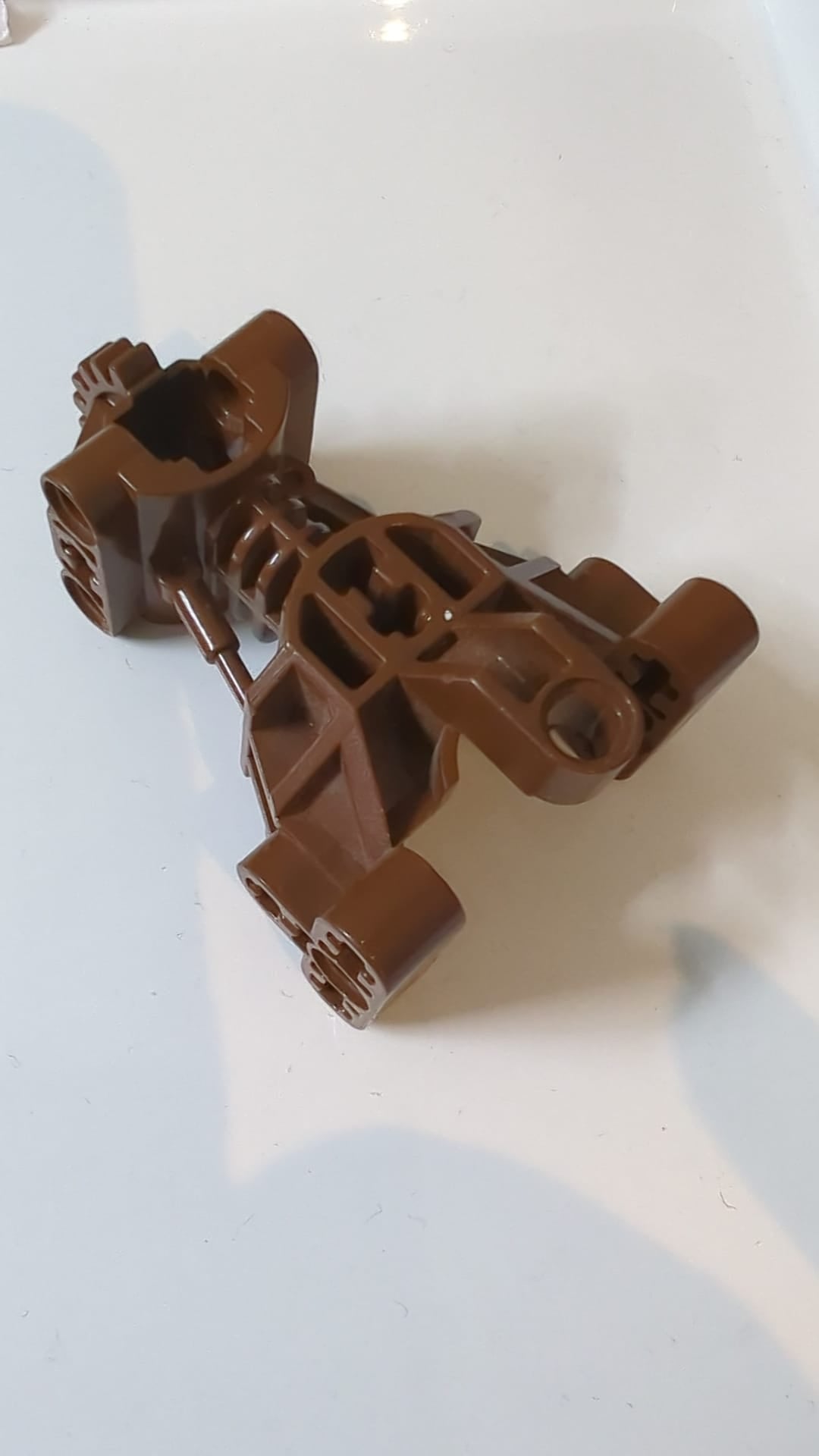 Bionicle-Körper, Oberkörper, Kofferraum, Getriebe altbraun
