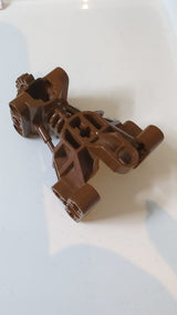 Bionicle-Körper, Oberkörper, Kofferraum, Getriebe altbraun