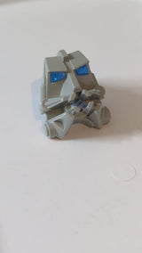 3x4x1 2/3 Bionicle Kopf-Verbindungsstein mit Auge/Gehirn-Stab in Trans-Medium Blue (32553 / 32554) althellrgau