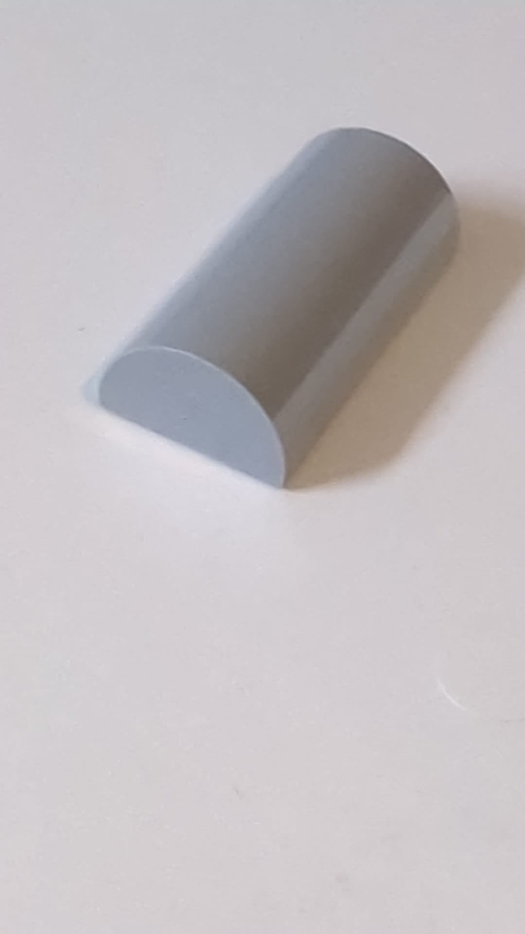 2x4 Bogenstein Doppellatte mit Nut neuhellgrau
