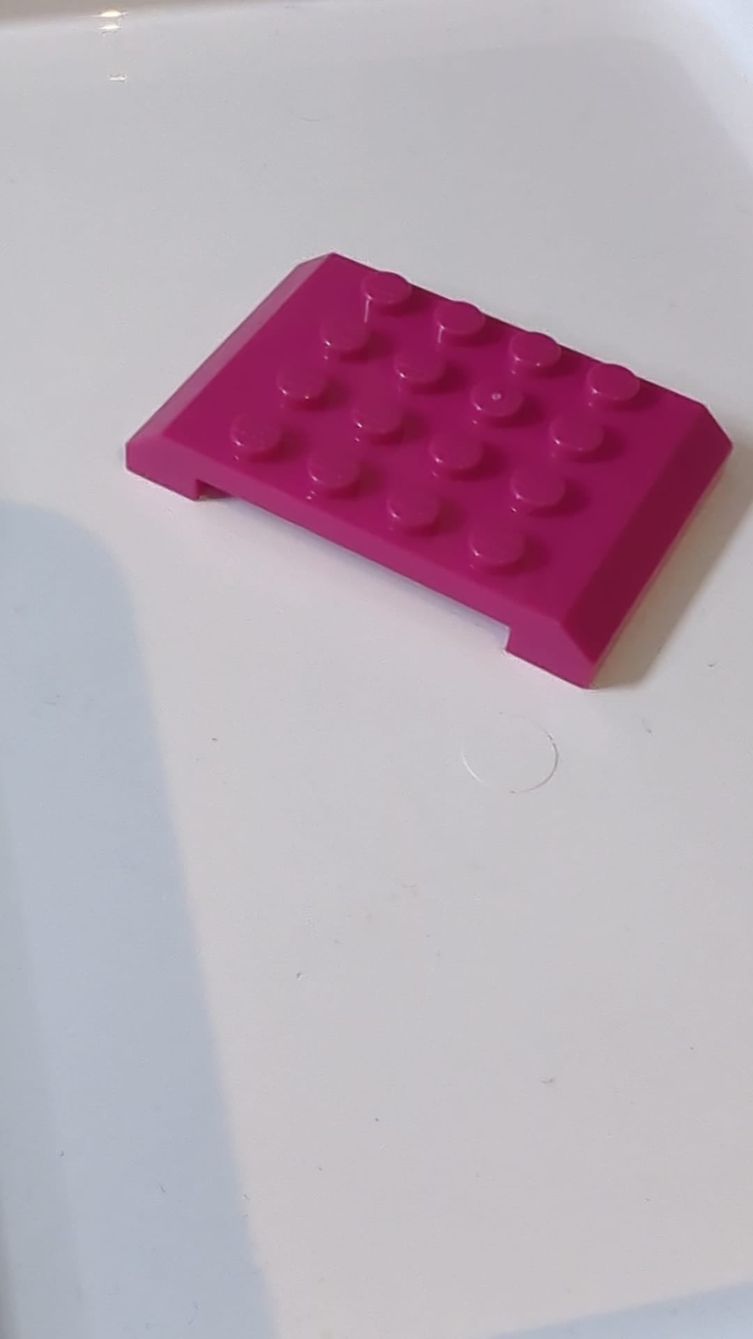 6x4x2/3 Keil 45 doppelt magenta