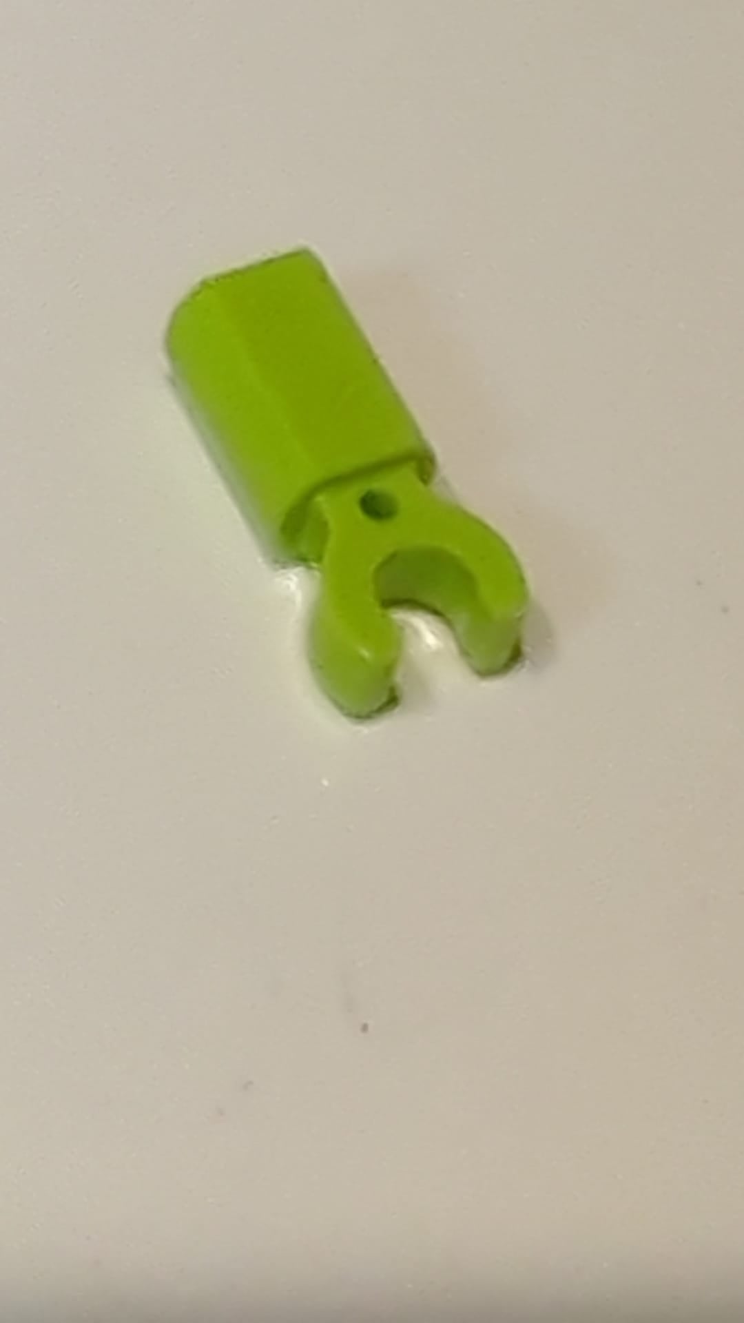 NEU Stangenhalter mit Clip lindgrün