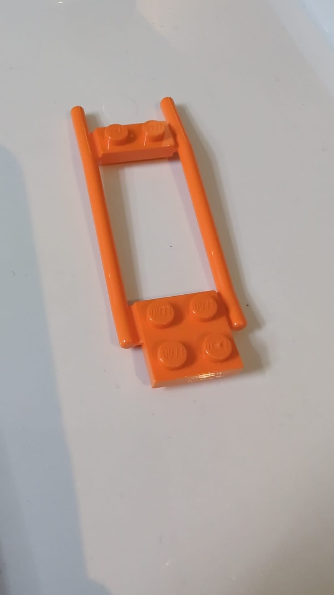 Anbinden von Pferden / Geschirrstränge orange