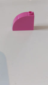 1x3x2 Bogenstein mit Noppe knallpink